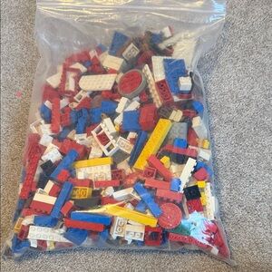 Random Legos 3 lbs as is -